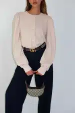 ⁦חולצת הלנה פודרה⁩ – תמונה ⁦2⁩