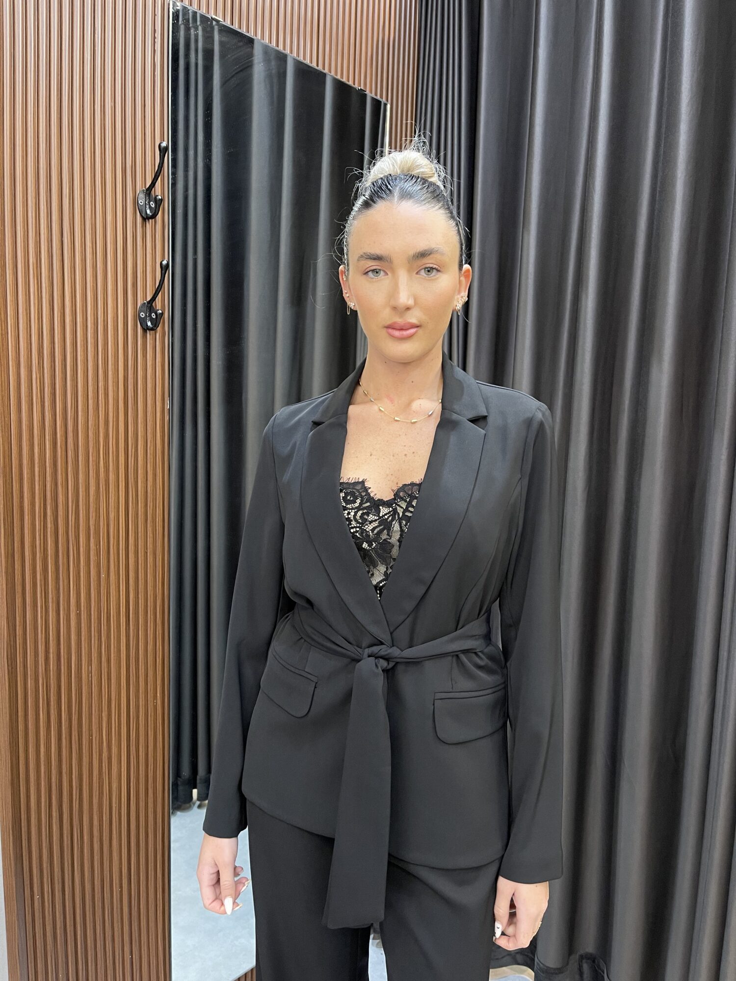 ⁦ISABELLA חליפת נסיה שחורה⁩ – תמונה ⁦2⁩