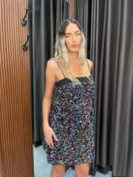 שמלת ערב מיני פייטים