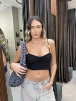 טופ קאפס שחור
