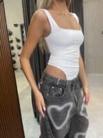 ⁦TIAGO-מכנס גינס אלבי שחור⁩ – תמונה ⁦6⁩