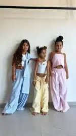 ⁦מכנס ריף צבעים - ילדות⁩ – תמונה ⁦3⁩