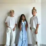 TIAGO KIDS- גינס  ארי לבן- ילדות