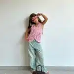 TIAGO KIDS- גינס ארי בהיר ילדות