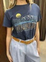 חולצה טי ווש כחולה wrangler – תמונה 3