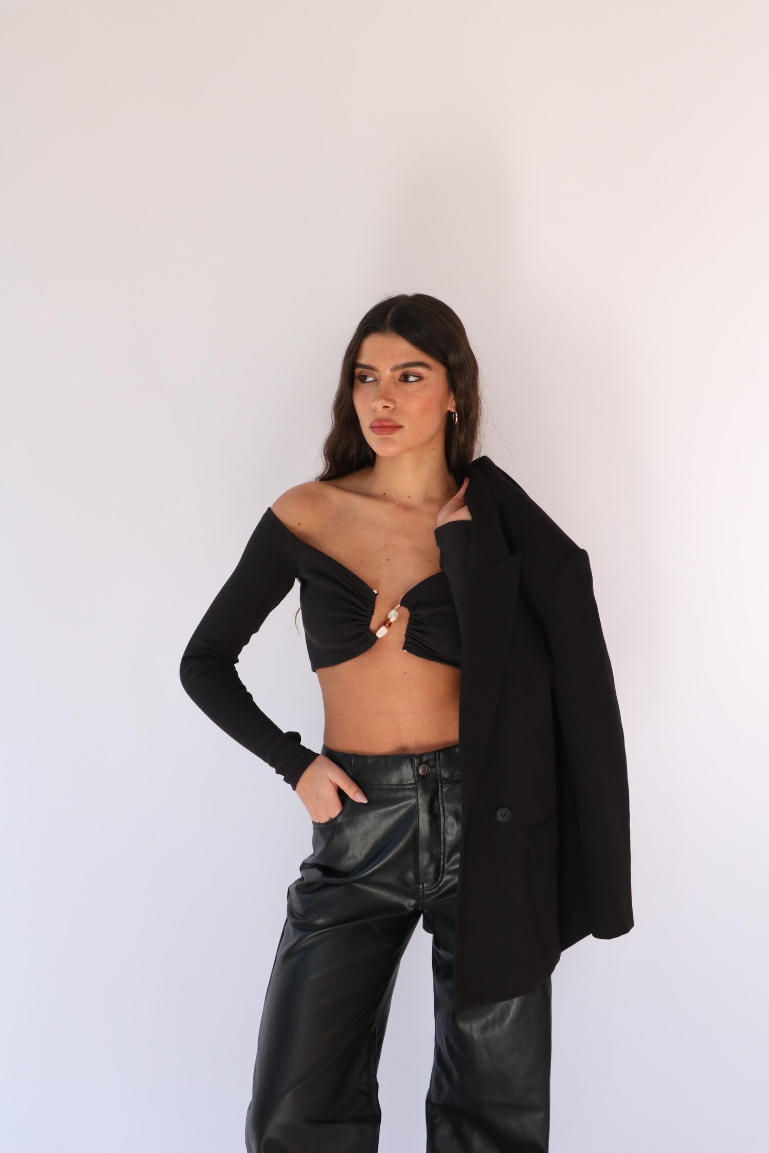 ⁦BAT7 טופ אבזם הלני -צבעים⁩ – תמונה ⁦10⁩