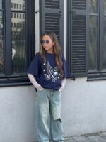⁦חולצת טאי ילדות-צבעים⁩ – תמונה ⁦5⁩