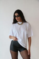 ⁦מכנס ברנדון קצר שחור⁩ – תמונה ⁦2⁩