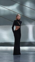 ⁦LUAR- שמלת מקסי זואי שחורה⁩ – תמונה ⁦3⁩
