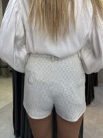 ⁦FAVOLA מכנס גליטר לבן אבנים⁩ – תמונה ⁦5⁩