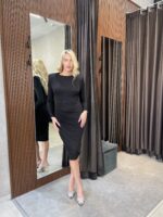 שמלת מידי נונה -שחור