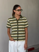 ⁦TIAGO- חולצת גילי ירוקה⁩ – תמונה ⁦2⁩