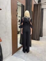 ⁦FAV-אוברול לערב שחור רומי⁩ – תמונה ⁦6⁩
