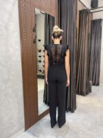 ⁦FAV-אוברול ערב קשתי שחור⁩ – תמונה ⁦8⁩