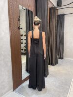 ⁦ISABELLA- אוברול סטרפלס שחור סופי⁩ – תמונה ⁦6⁩