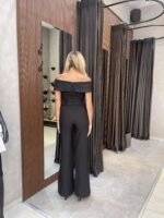 ⁦ISABELLA-אוברול ערב מונקו שחור⁩ – תמונה ⁦6⁩