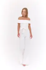 ISABELLA-אוברול ערב מונקו לבן
