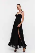 ⁦ISABELLA- שמלת מקסי שיפון⁩ – תמונה ⁦4⁩