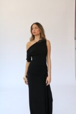 ⁦BAT7- שמלת בל שחורה⁩ – תמונה ⁦2⁩