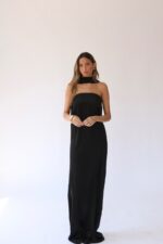 ⁦BAT7 שמלת מודין שחורה⁩ – תמונה ⁦3⁩