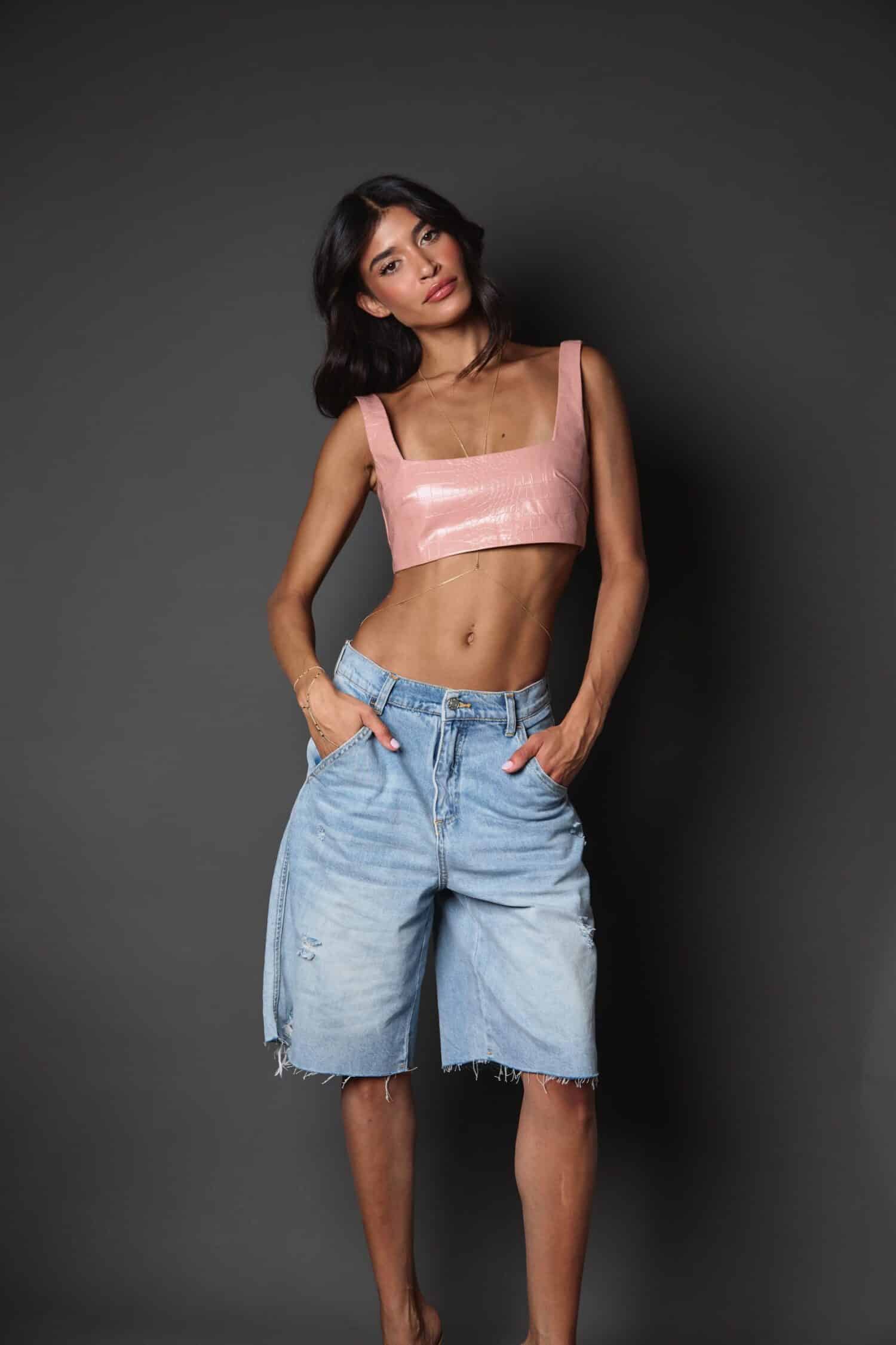 ⁦LIAT OHANA- טופ PINK⁩ – תמונה ⁦3⁩
