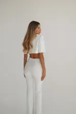 ⁦LUAR- סט ROMA לבן⁩ – תמונה ⁦2⁩