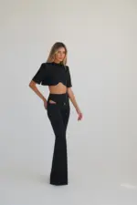 ⁦LUAR- סט ROMA שחור⁩ – תמונה ⁦2⁩