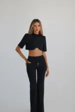 ⁦LUAR- סט ROMA שחור⁩ – תמונה ⁦7⁩