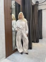 ⁦LUMINA - חליפת פוטר לוסי שמנת⁩ – תמונה ⁦4⁩