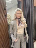 ⁦ISABELLA חליפת מכנס טיה חום⁩ – תמונה ⁦4⁩