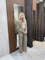 ⁦ISABELLA חליפת מכנס טיה חום⁩ – תמונה ⁦3⁩
