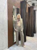 ⁦ISABELLA חליפת מכנס טיה חום⁩ – תמונה ⁦7⁩