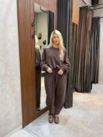 ⁦Reality- חליפת פרנץ בלון חום⁩ – תמונה ⁦3⁩