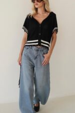 ⁦ANTIGO סריג קפוצ'ון BUTTONS צבעים⁩ – תמונה ⁦4⁩