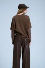 ⁦TIAGO - מכנס דמוי עור מייסון צבעים⁩ – תמונה ⁦2⁩