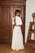 ⁦NURIT KIMHI- מכנס BIANCA לבן⁩ – תמונה ⁦3⁩