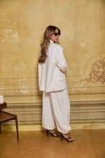 ⁦NURIT KIMHI- מכנס MARC לבן⁩ – תמונה ⁦2⁩
