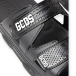 GCDS - שחור WOMEN SLIDERS FLAT