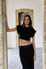 ⁦NURIT KIMHI חליפת ALMA - שחור⁩ – תמונה ⁦3⁩