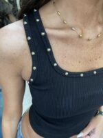 ⁦FAV - גופיית ניט צבעים⁩ – תמונה ⁦4⁩