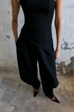 ⁦NURIT KIMHI מכנס ALEX שחור⁩ – תמונה ⁦3⁩