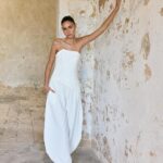 NURIT KIMHI מכנס ALEX לבן