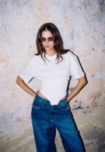 NURIT KIMHI חולצת ALICIA לבנה