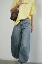 ⁦ANTIGO מכנס ג'ינס MARIS בהיר⁩ – תמונה ⁦3⁩