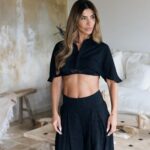 NURIT KIMHI חולצת MADELINE שחור