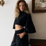 NURIT KIMHI חולצת MIKA שחורה