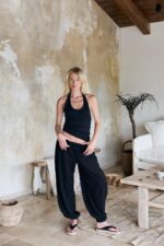 NURIT KIMHI גופייתNICO שחורה