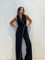 ⁦FAV אוברול לוסי שחור⁩ – תמונה ⁦2⁩