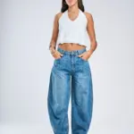 TIAGO - מכנס ג׳ינס מוניקה אבנים