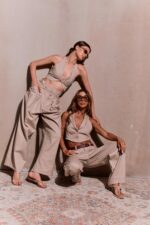 NURIT KIMHI מכנס MARLY קאמל